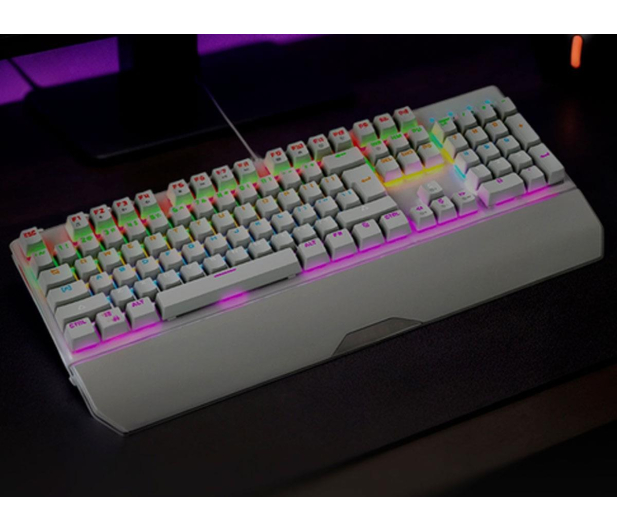 Rampage KB-R86 UMBRA Blue Switch Biała - 1500406 - zdjęcie 8